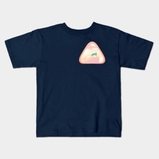 Peach Onigiri Kids T-Shirt